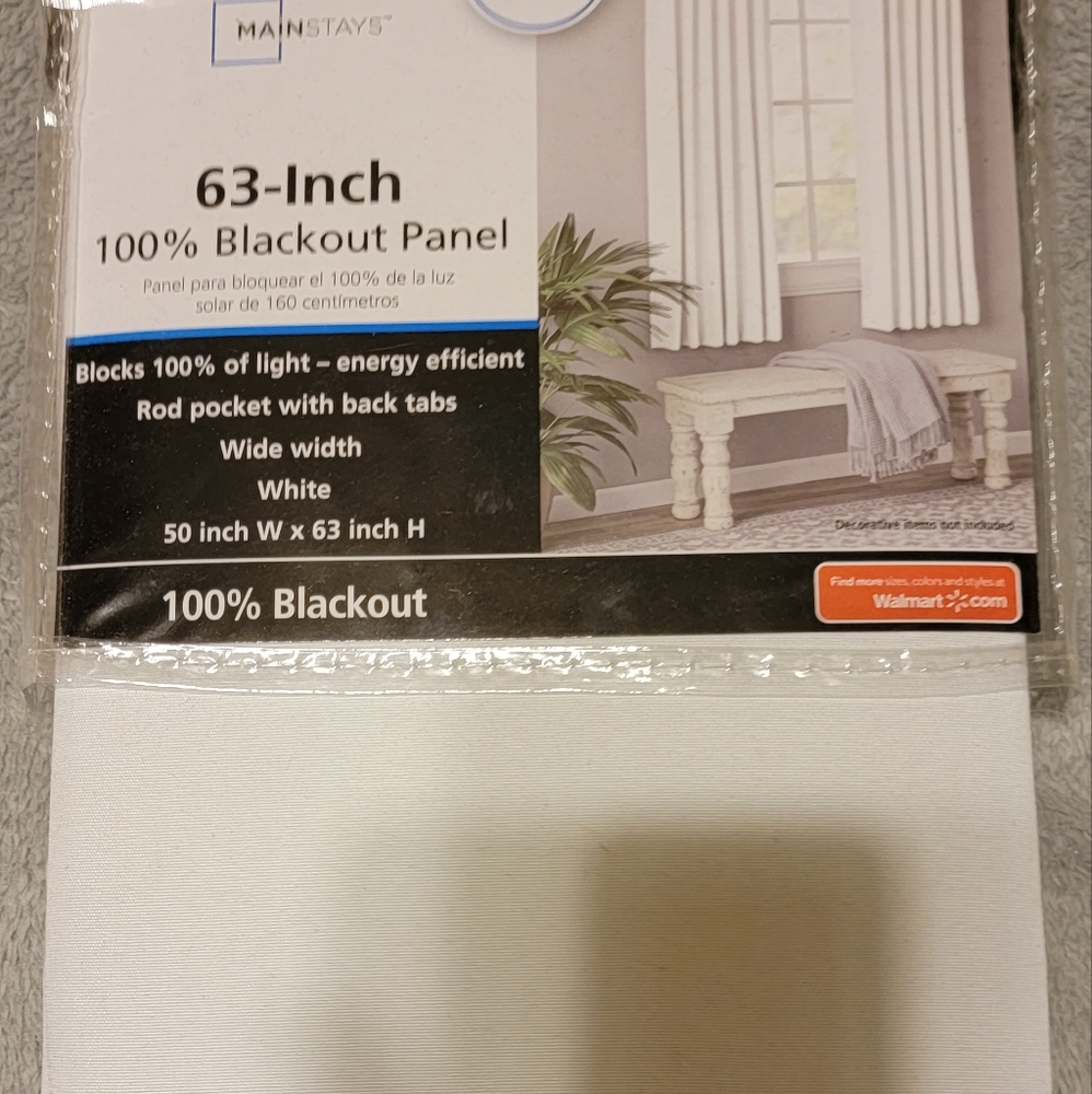 Blackout curtains